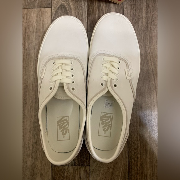 Vans Men's White Suede Sneakers - Picture 2 of 5